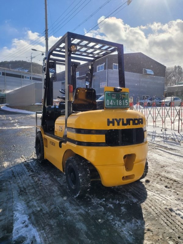 Hyundai HDF 2.5 ton used forklift
