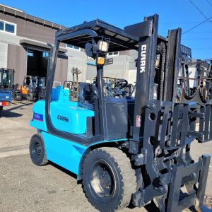 Samsung FX 3-ton hinged used forklift